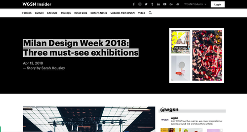 Fashion trend websites sales